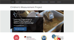 Desktop Screenshot of childrensmeasurement.org